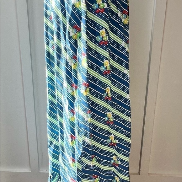 Vintage Sears Women’s 16 Boho Cottage Core Button Down Long Skirt Floral 70s USA - Picture 8 of 8